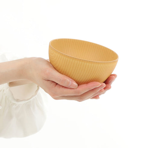 レンジ欅杢目ボウル 小 ナチュラル.|s9